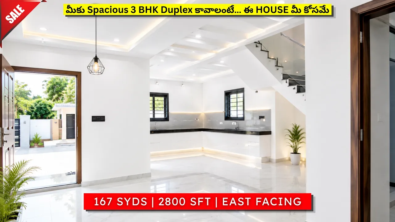 Prime Spacious 3 BHK Duplex in Kapra Near ECIL